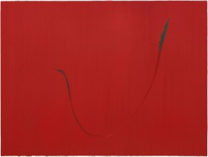 「あなたのくちびるは紅の糸 Your Lips Are Like A Scarlet Strand」oil on canvas/91×122cm/2012
